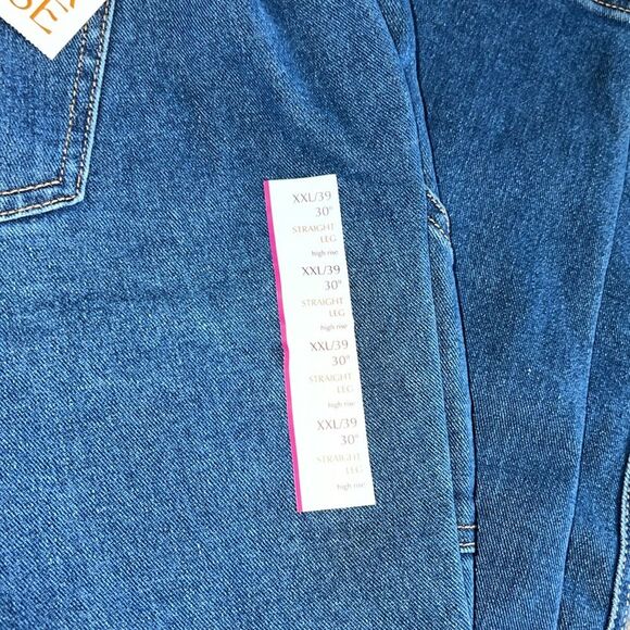 Knox rose high rise straight leg jeans 39/xxl NWT - Picture 13 of 16